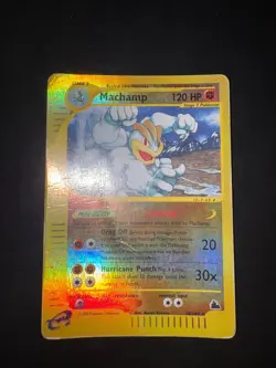 Pokemon Machamp 16/144 Skyridge Rara Unlimited Wizards ENG Reverse Holo - Image 1