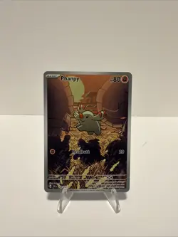Phanphy Illustration Rare Surging Sparks Pokemon 2024 205/191 NM - Image 1