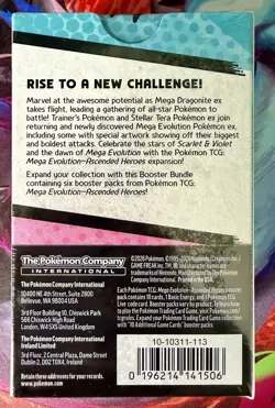 Pokemon TCG: Mega Evolution Ascended Heroes Booster Bundle - New Factory Sealed - Image 2