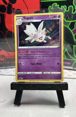 Togetic SWSH276 - SWSH Black Star Promo - Pokemon Card - Near Mint- Swirl! - Image 1