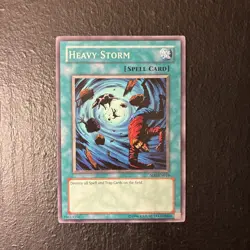 Heavy Storm - SD1-EN016 - Common - Unlimited - Yugioh NM - Image 1