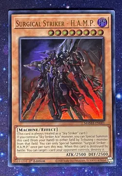 Yu-Gi-Oh! TCG Surgical Striker - H.A.M.P. Magnificent Mavens MAMA-EN001 1st Ed. - Image 1