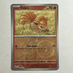 Vulpix 016/191 Reverse Holo Card Surging Sparks SSP Pokemon TCG NM - Image 1