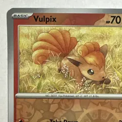 Vulpix 016/191 Reverse Holo Card Surging Sparks SSP Pokemon TCG NM - Image 3
