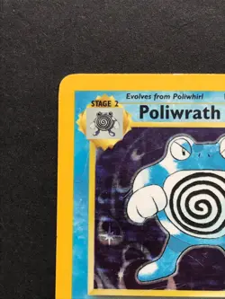 Poliwrath 13/102 Base Set Holo - Vintage Pokemon Card WOTC 1999 – Played - Image 5