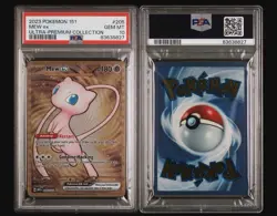 Pokemon PSA 10 GEM MT Mew ex 205/165 Ultra Premium Collection METAL CARD - Image 3