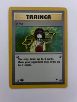 ERIKA - 1st Edition 16/132 - Gym Heroes - HOLO - Pokemon Card - Image 5