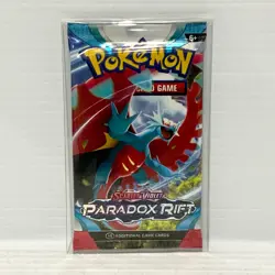1x Scarlet & Violet Paradox Rift Sealed Pokemon Card Booster Pack - Image 1