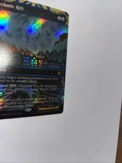 Cyclonic Rift Foil Strixhaven Card #0014 MTG LP - Image 2