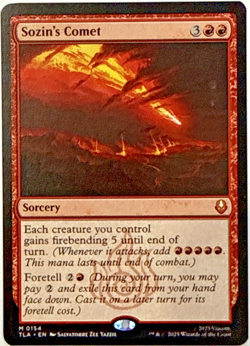 MTG Sozin's Comet Avatar: The Last Airbender Mythic Regular 154 NM-Mint - Image 1