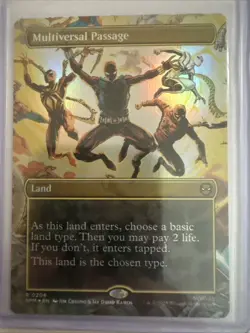 MTG-Multiversal Passage (Borderless) - Marvel's Spider-Man Foil #206 - Image 1