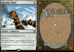 Magic the Gathering -MTG-Ghostfire Blade - Image 1