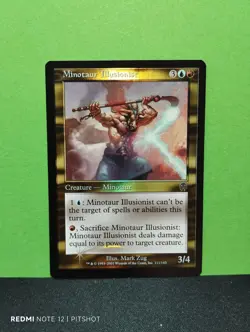 FOIL Minotaur Illusionist / Minotauren-Illusionist - MTG Magic - Image 1