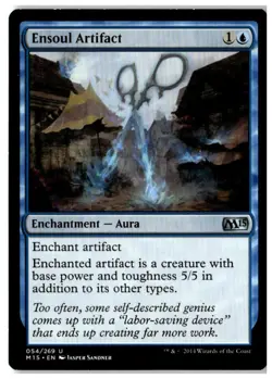 MTG Ensoul Artifact - Magic 2015 (M15) Lightly Played English Playset (x4) - Image 5