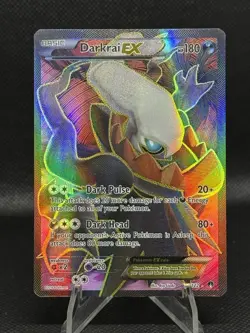 Darkrai EX Full Art 118/122 Pokemon Breakpoint Ultra Rare Holo 2016 - Image 1