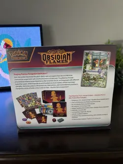 Pokemon Scarlet & Violet Obsidian Flames Elite Trainer Box Sealed - Image 5