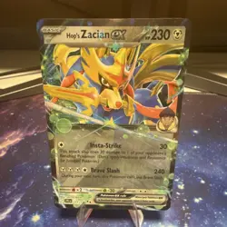 Pokemon Hop's Zacian ex 111/159 Double Rare Sv09 Journey Together Holo - Image 2