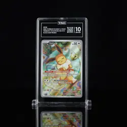 2025 Pokemon SV Prismatic Evolutions #173 Eevee Black Star Promo TAG 10 (964) - Image 1