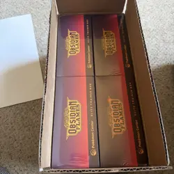 Pokemon Center Exclusive Obsidian Flames ETB Elite Trainer Box New Sealed - Image 1