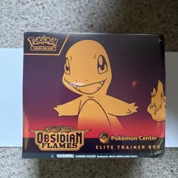 Pokemon Center Exclusive Obsidian Flames ETB Elite Trainer Box New Sealed - Image 2
