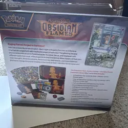 Pokemon Center Exclusive Obsidian Flames ETB Elite Trainer Box New Sealed - Image 3
