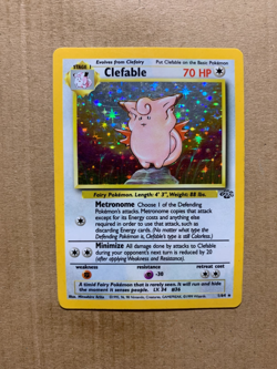 Clefable 1/64 Jungle Set - Holo Pokemon Card - HP - Image 1