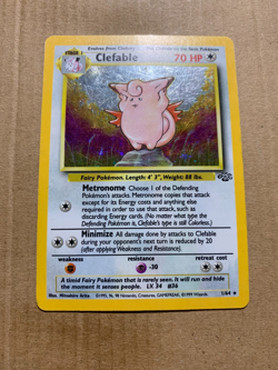 Clefable 1/64 Jungle Set - Holo Pokemon Card - HP - Image 2