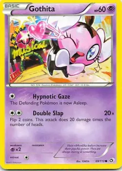 Gothita 69/113 Legendary Treasures Common NM Pokemon TCG - Image 1