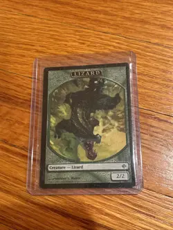 MAGIC THE GATHERING MTG ALARA REBORN LIZARD CARD 2009 - Image 1