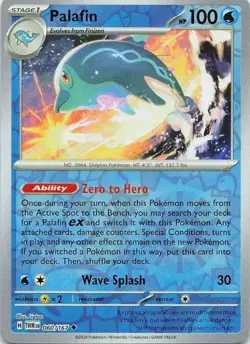Palafin 060/167 Twilight Masquerade Uncommon NM Pokemon TCG - Image 1