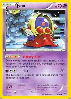 Jynx 36/83 Generations Rare NM Pokemon TCG - Image 1