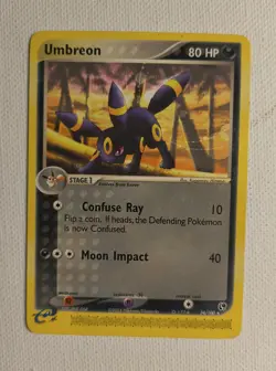 Pokemon Umbreon Sandstorm Card 24/100 2003 - Image 1