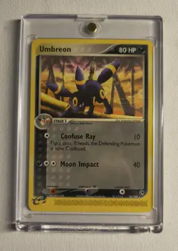 Pokemon Umbreon Sandstorm Card 24/100 2003 - Image 3