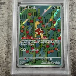 2025 POKEMON MEGA EVOLUTION ILLUSTRATION RARE #136 SHUCKLE PSA 9 Mint - Image 3