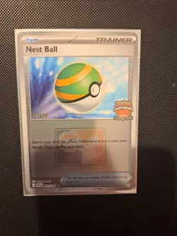 Pokemon Nest Ball 181/198 North America International Championship Promo STAFF - Image 1