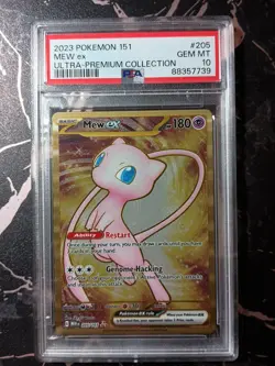 2023 Pokemon S&V 151 Mew EX Ultra Premium Collection PSA 10 Gem Mint #205/165 - Image 1