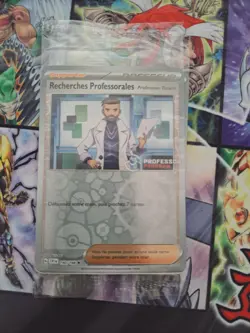 Pokemon Recherches Professorales 189 + 190 Promo Professor Program - Image 1