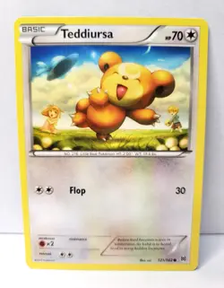 Pokemon TCG - Teddiursa - 121/162 - XY BREAKthrough (2015) - MINT - Image 1