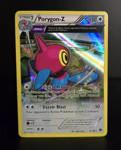 Pokemon TCG - PORYGON-Z - 67/98 - FULL ART - HOLO - ANCIENT ORIGINS (2015) - LP - Image 1