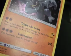 Pokemon TCG - MACHAMP - #65 - COSMOS HOLO PROMO - SM GUARDIANS RISING 2017 - LP - Image 3