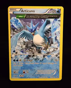 Pokemon TCG - ARTICUNO - 17/108 - FULL ART - RARE - XY ROARING SKIES (2015) - LP - Image 1