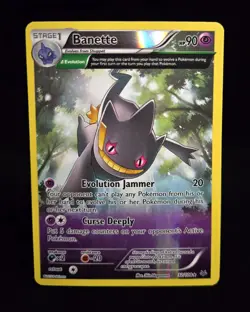 Pokemon TCG - BANETTE #32 - FULL ART - REVERSE HOLO - XY ROARING SKIES 2015 - LP - Image 1