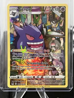 Pokemon Gengar TG06/TG30 Lost Origin Illustration Full Art Rare Holo NM/M 👻 - Image 1