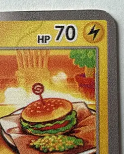 Pokemon TCG Pikachu (Burgerchu) 020/M-p McDonald’s Promo metal version 109 - Image 5