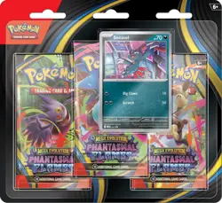Pokemon TCG Mega Evolution Phantasmal Flames Triple Blister Sneasel - Image 1