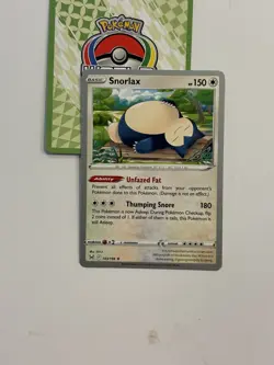 Snorlax 143/196 2023 World Championships Deck Variant Lost Origin Pokemon NM L - Image 1