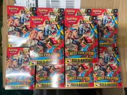 Pokemon TCG Mega Evolutions Build and Battle Prerelease boxes Sealed X 10 - Image 1