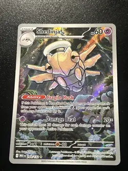 Shedinja 144/132 Me01: Mega Evolution Holo Pokemon TCG - Image 1