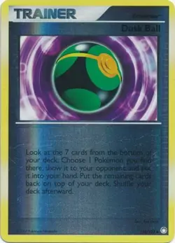 Moderately Played Dusk Ball - 110/123 - Uncommon - Reverse Holo Pokemon Mysterio - Image 1