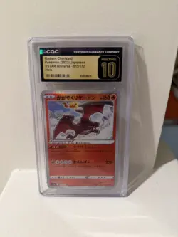 2022 POKEMON TCG RADIANT CHARIZARD HOLO 015/172 VSTAR UNIVERSE CGC 10 PRISTINE - Image 1